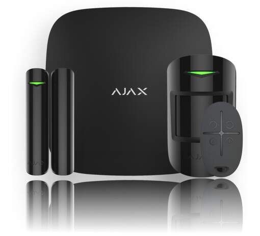 AJAX StarterKit Black Bezdrôtový set